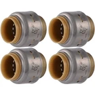 Sharkbite Max 1/2 Inch Push Cap 4 Pack Brass Plumbing Fitting For Pex Copper New. Price: $39.69.