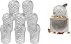 8 Pack Gutter Downspout Guard, 3.5 Inch Adjustable Aluminum Strainer Mesh, Expan New. Price: $18.95.