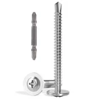 Vgbuy 100PCS Self Drilling Screws #8 X 1-3/4 Inch, Silver Modified Truss Head New. Price: $14.76.