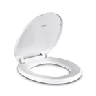Toilet Seat Round With Non-slip Bumpers, Universal Quiet-close Li... New. Price: $51.52.