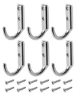 6PCS 316 Stainless Steel Wall Hooks Heavy Duty Marine Grade Key, Coat And S... New. Price: $25.90.