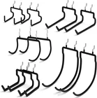 Incly 10 Pack Heavy Duty Pegboard Hooks, 1/4" Drill Holder Tool Utility New. Price: $34.70.
