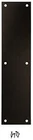National Hardware N270-502 Push Plate, Aluminum, Oil-rubbed Bronze, 15 New. Price: $15.57.