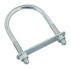 National Hardware N347-815 Zinc U-bolt 3-1/2 6 In. With Plate/hex Nuts New. Price: $14.13.