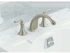 Kohler Devonshire K-T398-4-BN Deck-mount Faucet Trim Brushed Nickel Open. Price: $200.00.