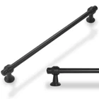 10 Pack Matte Black Cabinet Pulls Inch Hole Centers Kitchen Handle... New. Price: $102.79.