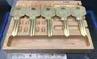 5 Kaba Peaks High Security K3 - 6 Pin Keys Blanks Used. Price: $40.00.