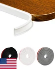 Jsiwoth U-shape White Tpe Edge Banding 16.4FT Self-adhesive Flexible Trim New. Price: $28.48.