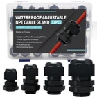 Airtak Electrical Conduit Fittings 33 Pack Adjustable 3-18MM Nylon PA66 Cable New. Price: $22.70.