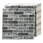 ART3D 10-PACK Gray Brick Foam Wall Panels, 52.5 Sq Ft Coverage New. Price: $80.03.