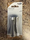 Doorstop, Wall-mount, Spring, Satin Nickel, 3-IN., 2-PK. -N331-140 New. Price: $8.75.