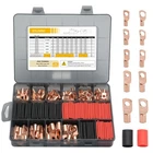 Dtldzsc Thickened Copper Lugs Electric Wire AWG2 4 6 10 12GAUGE 80PCS ... New. Price: $50.64.