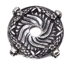 Carpe Diem Americana Ranch Living 5/8" 41MM Round Escutcheon With Corbels New. Price: $12.95.