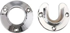 Closet Pro Hd CD-0010-CH Heavy Duty Pole Sockets, Chrome 1, New. Price: $14.90.