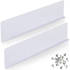 Amylove 2 Pcs Rain Gutter Valley Splash Guards Straight Style, White New. Price: $24.05.