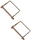 Double Hh Mfg. 41972 2COUNT 1/4" X 2-1/2" Square Wirelock Hitch Pins 50 Packs New. Price: $144.93.