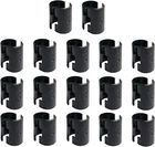 Wafjamf 34 Pack Wire Shelving Shelf Lock Clips For 1" Post- New. Price: $14.56.