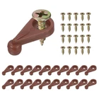 Uxcell 20SET Glass Retainer Kit, 1 Inch Plastic Cabinet Clips... New. Price: $10.66.