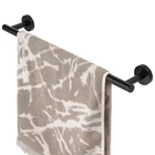 Hitslam Matte Black 18 Inch Towel Bar For Bathroom, SUS304 Stainless Steel New. Price: $22.59.