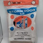 Frost King Storm Door Kit P784 3' Wide X 7' Long 2.5 Mil Thick Sealed-new(other). Price: $19.99.