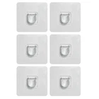 Cqunm Shower Caddy Adhesive Replacement 6 Pack, Sticker Hook Bath To... New. Price: $9.96.
