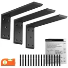 Leopo 12" Countertop Support Brackets Pack, 3/8" Thick Heavy Duty Standard Fro New. Price: $104.29.