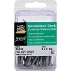 Deck Screw #8X2-1/2" New. Price: $20.58.