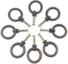 Binifimux 8PCS Vintage Drop Ring Knobs Pulls For Dresser Drawer, Bronze New. Price: $10.45.