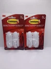 Command Medium Designer (2-PACK) 4 Hooks 8 Strips Total New. Price: $10.00.