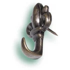 Hillman Fasteners 122261 Antique Brass Fleur-de-lis Push Pin Hanger- 3 Pack New. Price: $22.19.