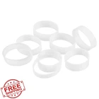 Uxcell Silicone Rubber Bands 50PCS 12X5MM Cable Ties White New. Price: $20.00.