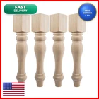 La Vane 29X5X5 Inch Wooden Chunky Farmhouse Table Legs Of 4 Solid New. Price: $327.98.