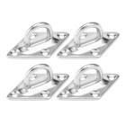 4PCS 304 Stainless Steel 5MM Thick Ring Sail Shade Pad Eye Marine Boat Rigging New. Price: $13.22.