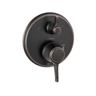 Hansgrohe Ecostat Classic Pressure Balance Shower Valve Trim With Diverter In Open. Price: $111.63.