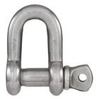 National Hardware N100-357 D-shackle, 1/2 In, 4000 Lb Working Load, 316 Grade, New. Price: $23.98.