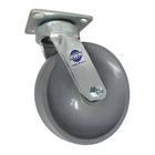 Rwm 48-SWB-0520-S Maint Free Swivel, 5X2" Rubber Wheel New. Price: $90.65.