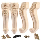 La Vane 10 Inch / 25CM Wooden Furniture Legs, Set Of 4 European Style Solid W... New. Price: $45.77.