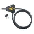 Master Lock 8419DPF Python Cable 6' X 5/16" Diameter, Yellow And Black New. Price: $34.39.