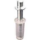 Prime-line 6700 Door Pivot, 3/8 Dia Base, 1 H Plastic New. Price: $12.72.