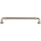 Reeded 7" Center To Cabinet Bar Pull Polished Nickel - Hardware New. Price: $18.00.