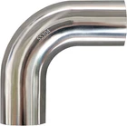 3" Stainless Exhaust Elbow 90 Mandrel Bend - 14GA/. 078" Wall 2" Leg New. Price: $56.92.