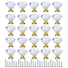 Yourgift 25 Pack Drawer Diamond Shaped Crystal Glass 30MM Cabinet Knobs... New. Price: $29.83.