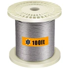 Favordrory 8 Inch T316 Stainless Steel Wire Rope Cable 100 Feet New. Price: $39.99.