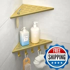 Bernkot 10 Corner Shower Shelf, 304 Stainless Steel Shelves For Bathroom, Grou New. Price: $95.64.