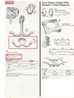 Ives #582MB3 Clothes Line Double Hook, Cast Brass, Polished Finish (US3) New. Price: $6.95.