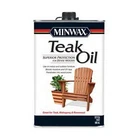 Minwax 67100 Teak Oil Quart, New. Price: $24.40.