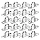 Uxcell 20 Pcs Pad Eye Plate Hooks, 1.8 Inch 304 Stainless Steel New. Price: $35.99.