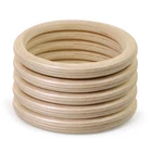 FODAU770 5PCS Natural Beech Wooden Rings, Unfinished Solid Heavy Duty New. Price: $55.26.