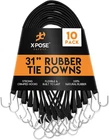 Rubber Bungee Cords With Hooks 10 Pack 31 Inch (47 Max Stretch) Heavy-duty Blac New. Price: $53.97.