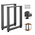 Vevor Steel Table Legs 29.5 X 23.6 In Square 2204 Lbs Heavy Duty Set Of Black New. Price: $62.99.